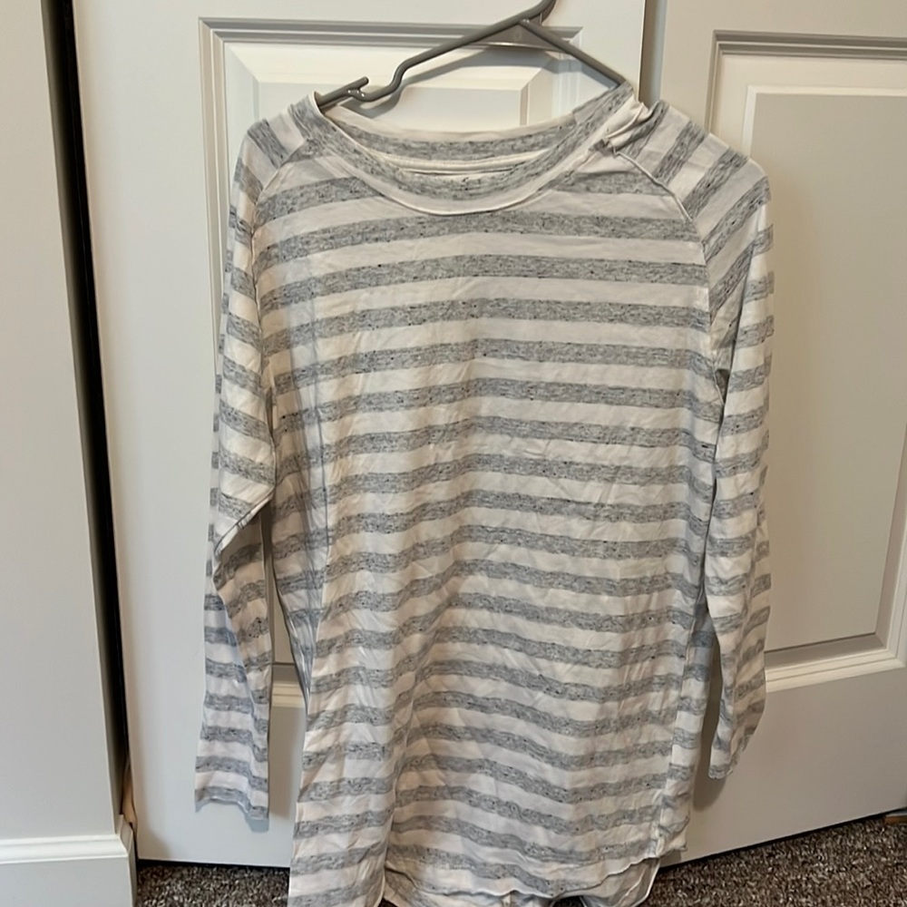 We the free oversize long sleeve tunic tee